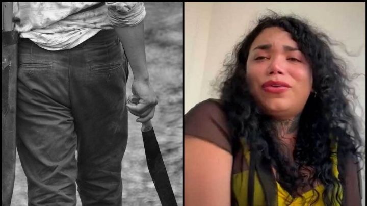 VIDEO: El escalofriante momento en que un sujeto amenaza a Paola Suárez con un machete