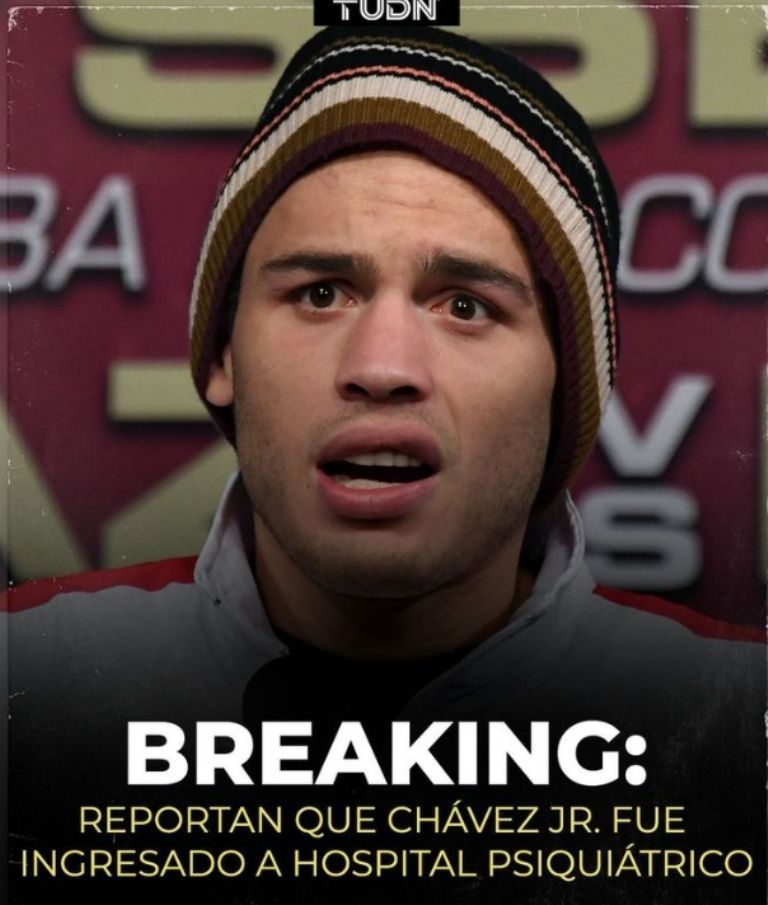 Julio César Chávez Jr. hospitalizado