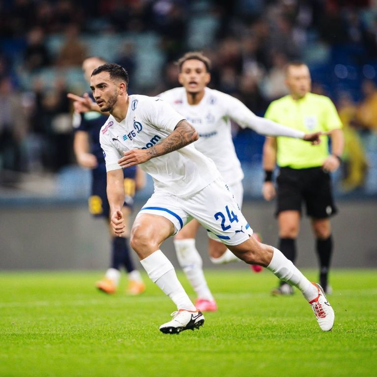 Luis Chávez hace historia y anota su primer gol en Rusia con el Dinamo de Moscú (VIDEO)