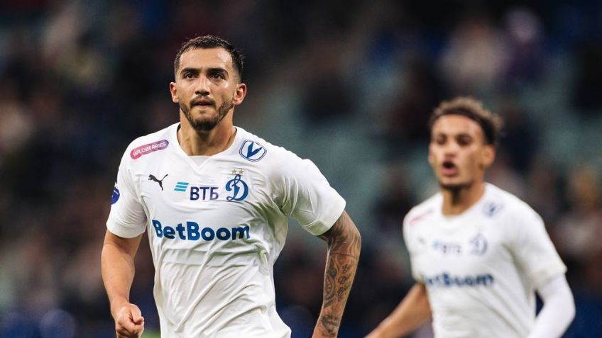 Luis Chávez hace historia y anota su primer gol en Rusia con el Dinamo de Moscú (VIDEO)