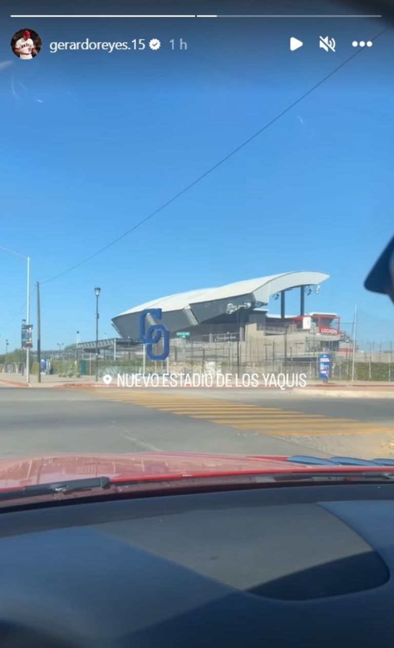 Gerardo Reyes reporta con Yaquis