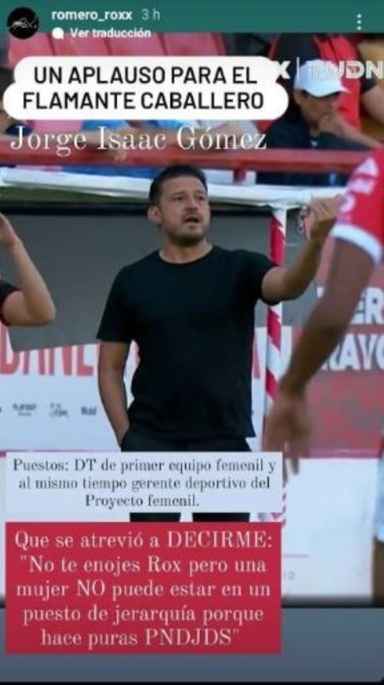 Acusan a DT de Necaxa Femenil Jorge Gómez por hacer comentarios misóginos