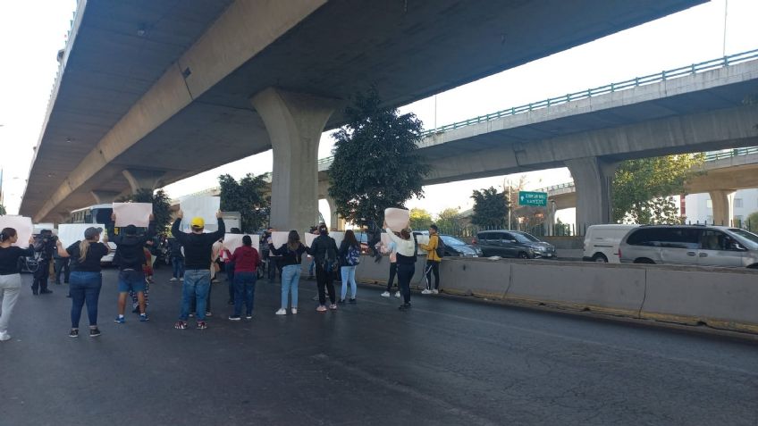 Caos en Periférico Norte por bloqueo en Naucalpan; estas son las alternativas viales