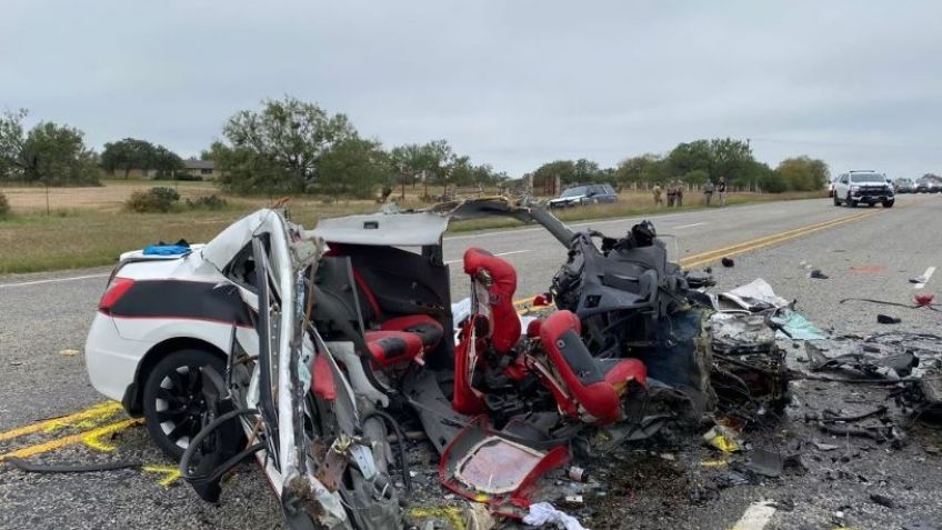 FOTOS: 8 personas mueren en brutal accidente vehicular en Texas; 5 de ellos serían migrantes