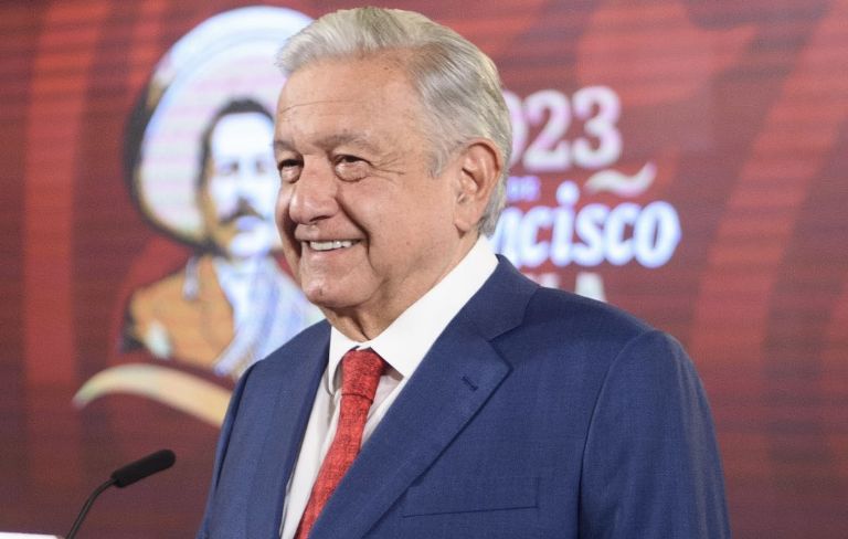 En la imagen, el presidente AMLO en su tradicional conferencia de prensa. Foto: Twitter