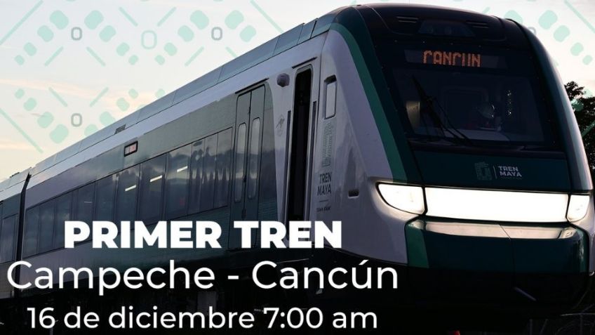 Ya no hay boletos para primer viaje del Tren Maya; los más baratos costaron mil 166 pesos