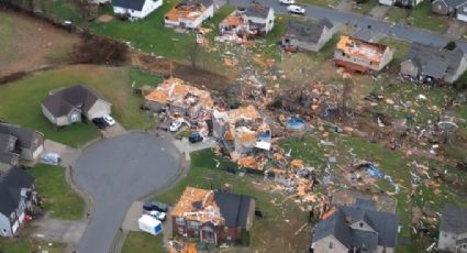 Tragedia en EU: Cinco adultos y un niño mueren tras tornados en Tennessee