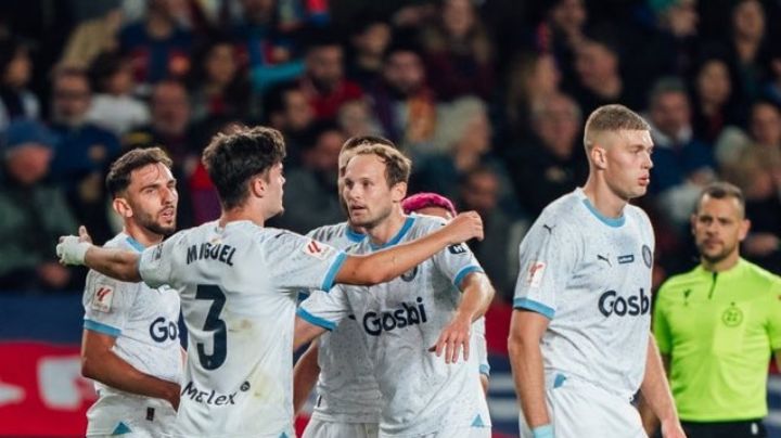 Girona sorprende en casa al Barcelona y recupera el liderato de la Liga española
