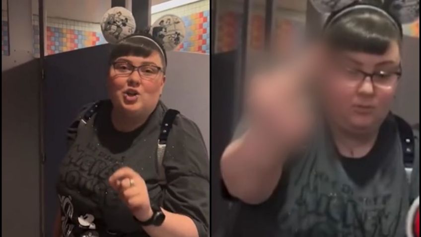 Mujer agrede a mexicana por hablar en español en Disneyland: "Odio a los mexicanos"