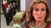 FOTO: ¿AMLO en el funeral de Consuelo Loera? Actriz lo exhibe y se vuelve la burla de X