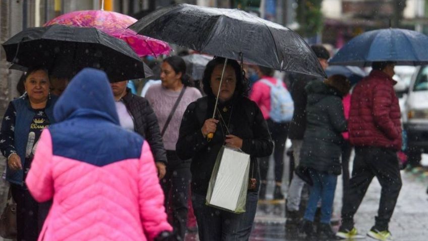 Clima en CDMX 11 de diciembre: Conagua prevé fuertes lluvias a esta hora en la capital