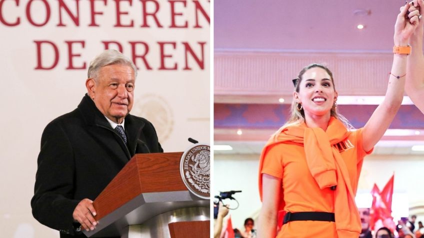 AMLO respalda a Mariana Rodríguez como precandidata en Monterrey: "Es una mujer exitosa"