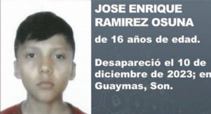 FGJES pide ayuda para localizar a José Enrique Ramírez Osuna; desapareció en Guaymas