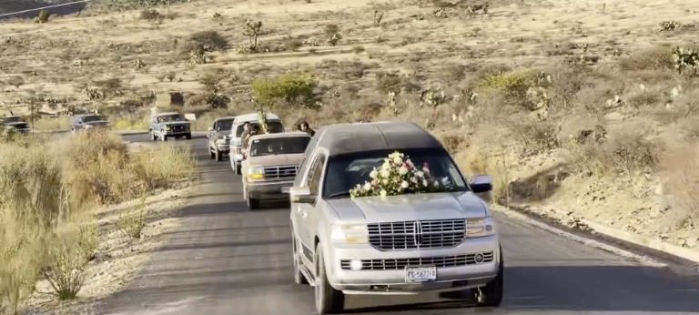 Presuntas imágenes sobre el funeral de Consuelo Loera. Foto: Internet