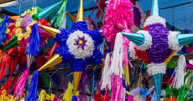 Piñatas con siete picos