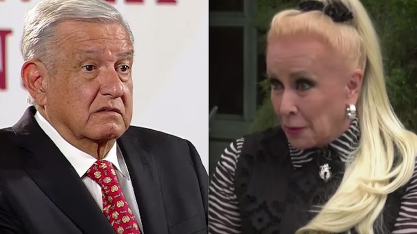 Gobierno exhibe a Laura Zapata por difundir fake news de AMLO en funeral de Consuelo Loera