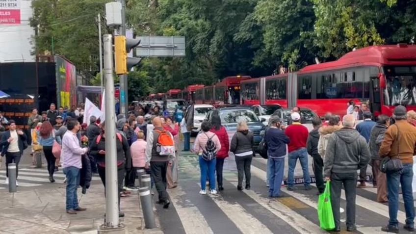 Tráfico en CDMX: Se espera caos por marchas y bloqueos este 1 de abril en la capital