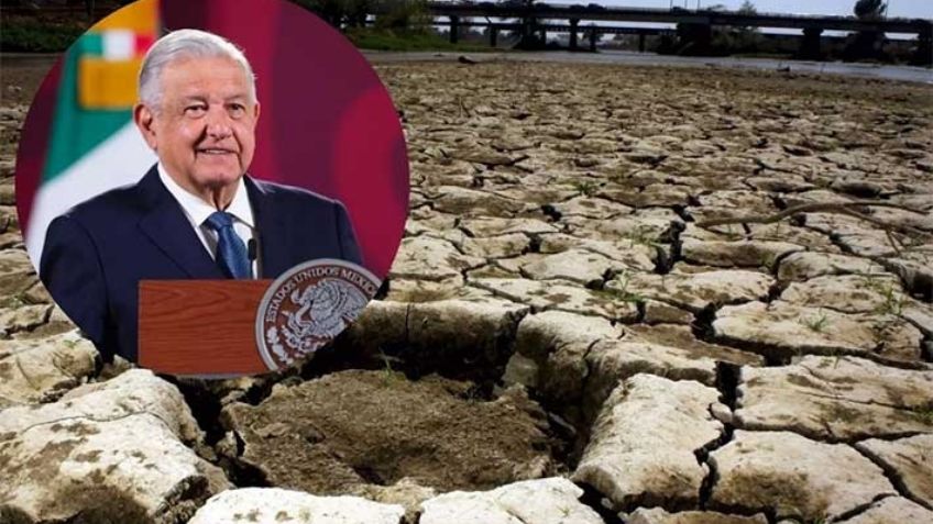 Ante sequías en Sonora, AMLO pide esperar lluvias; promete atender crisis de agua