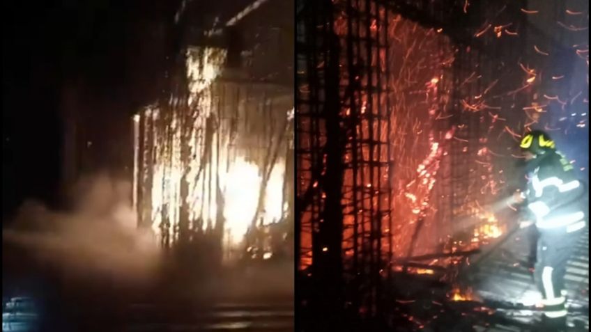 VIDEO: Se registra brutal incendio en acaudalada zona de la CDMX; esto es lo que se sabe