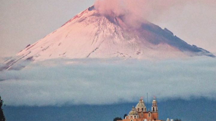 FOTOS: Así amaneció el Popocatépetl este jueves; 'Don Goyo' se pinta de blanco