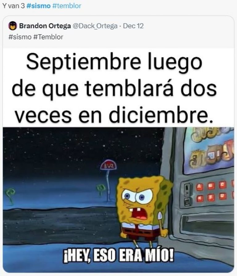 Microsismos desatan los memes
