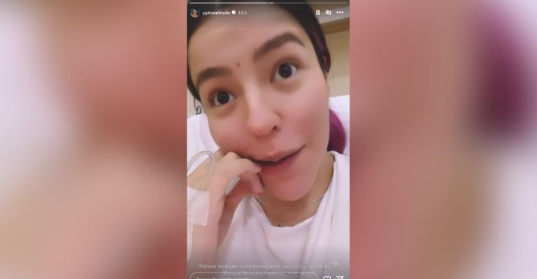 Lesslie Polinesia es hospitalizada de emergencia