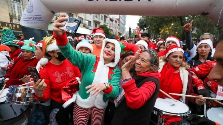 Sandra Cuevas realiza la Carrera del Pavo en la Cuauhtémoc; participan 6 mil personas