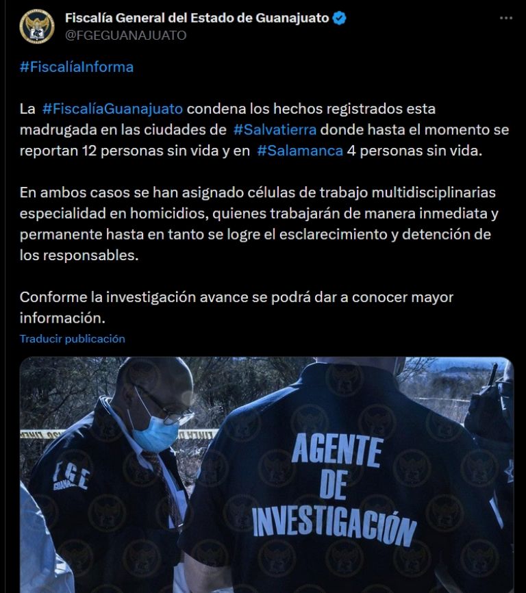 Sicarios balean a asistentes a una posada en Salvatierra