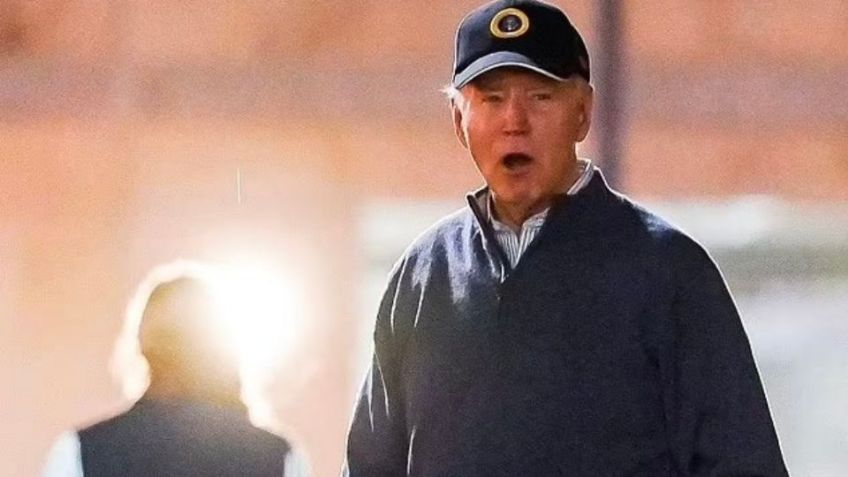 Un vehículo choca contra la comitiva de seguridad de Joe Biden; esto sucedió en el accidente