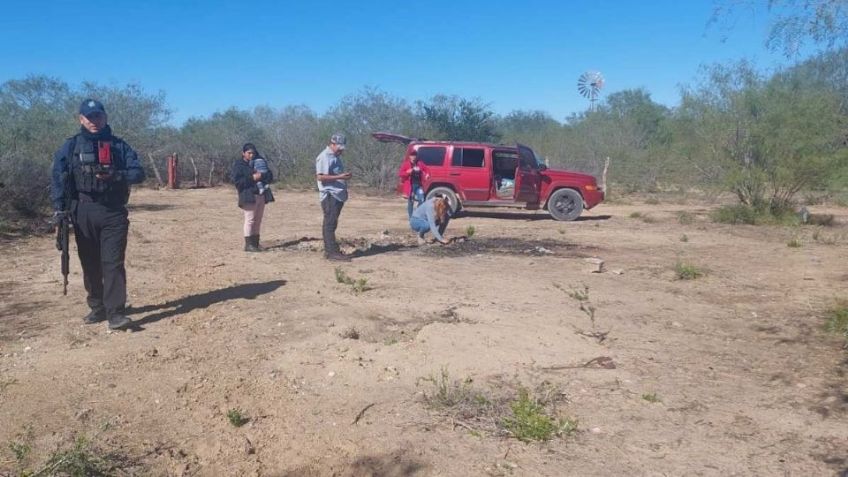 Colectivo de madres buscadoras encuentra restos humanos calcinados en Tamaulipas
