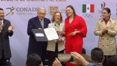Alejandra Valencia recibe el PND en la categoría de deporte no profesional