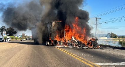 Grupo armado ataca a personal de la Guardia Nacional en Jalisco: Hay vehículos quemados