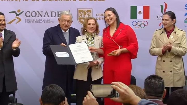 Alejandra Valencia recibe el PND en la categoría de deporte no profesional