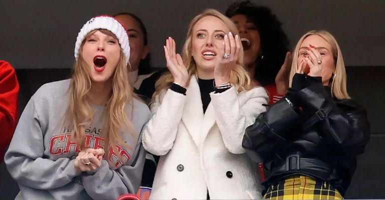 Taylor Swift maldeciría a jugador que empujó a Travis Kelce en partido de los Chiefs