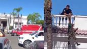 Salvadoreño es rescatado por bomberos y policías tras intento de suicidio en Navojoa