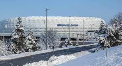 FOTOS: Por fuerte nevada aplazan partido entre Bayern Munich y Unión Berlín en Bundesliga