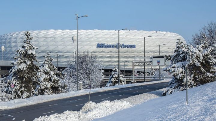 FOTOS: Por fuerte nevada aplazan partido entre Bayern Munich y Unión Berlín en Bundesliga