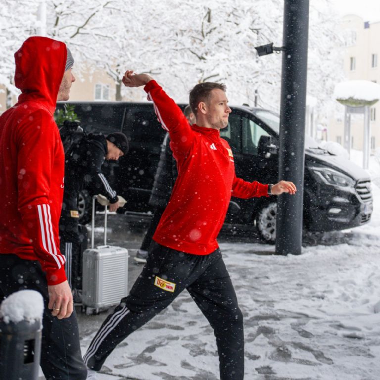 FOTOS: Por fuerte nevada aplazan partido entre Bayern Munich y Unión Berlín en Bundesliga