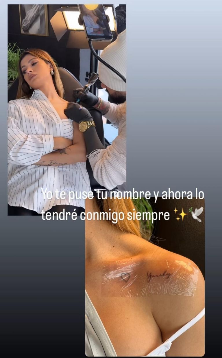 Kimberly Flores tatuaje