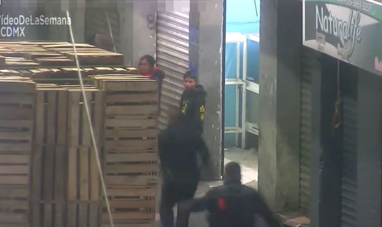 Violento asalto en la CDMX