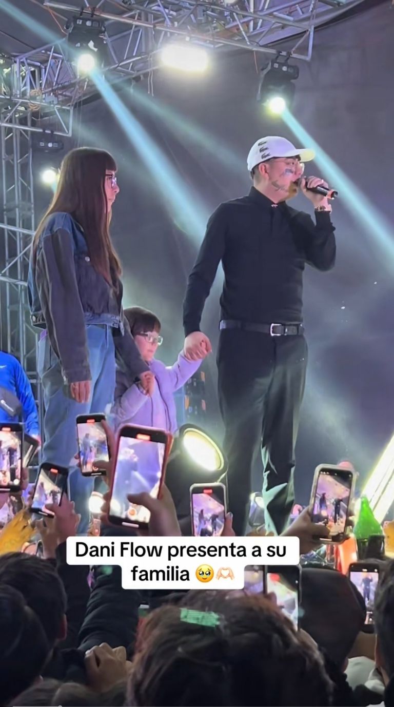 Dany Flow y su familia