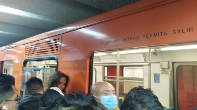 Caos en el Metro de la CDMX 21 de diciembre