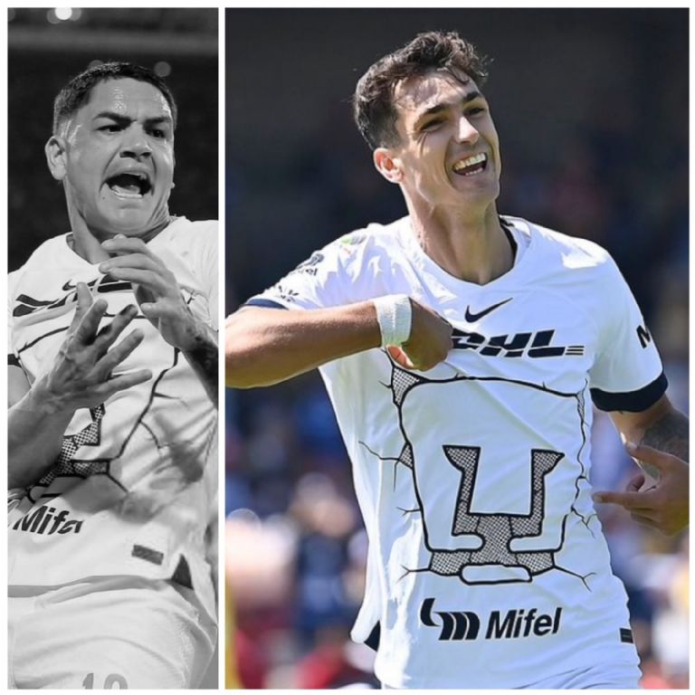 Aficionados de Pumas apoyan a Juan Dinenno