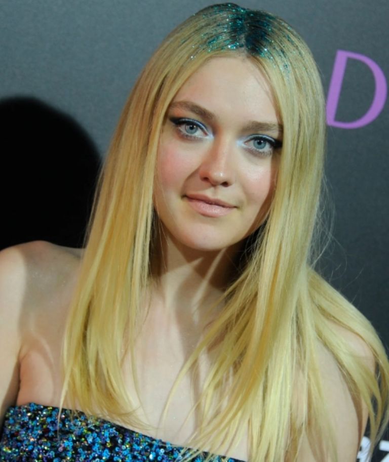 Glitter en las raíces