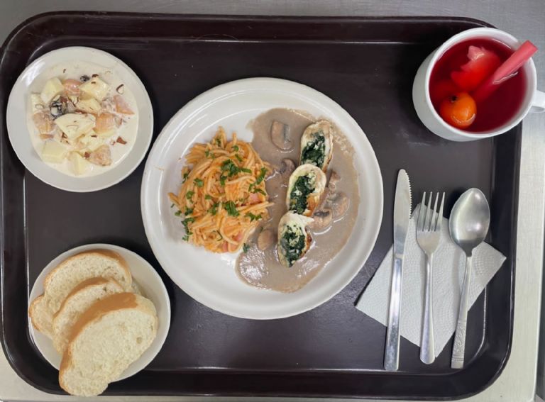 Cena de Navidad en hospitales de la CDMX