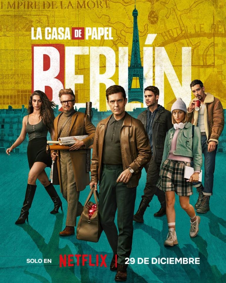  'La Casa de Papel Berlín' se estrena el 29 de diciembre