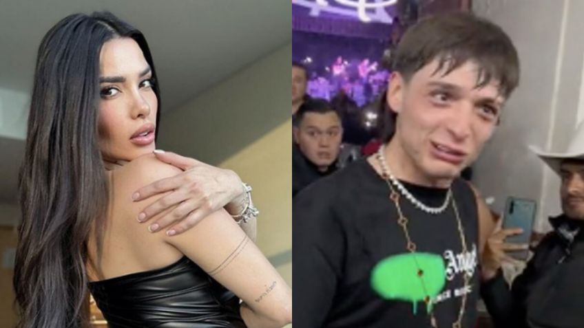 "Es muy sano": Tras polémico video, Dania Méndez niega que Peso Pluma tenga adicciones