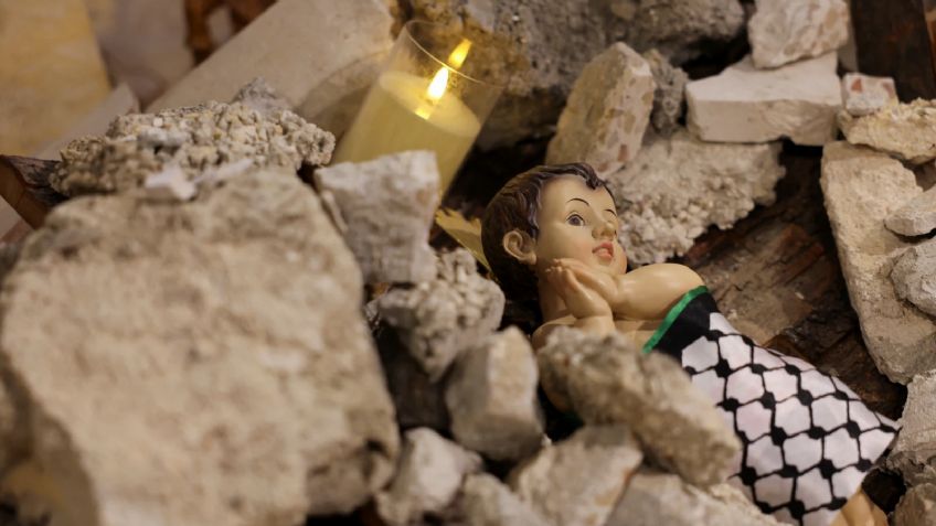 Belén pasa una triste Nochebuena y víspera de Navidad por guerra de Israel contra Hamás