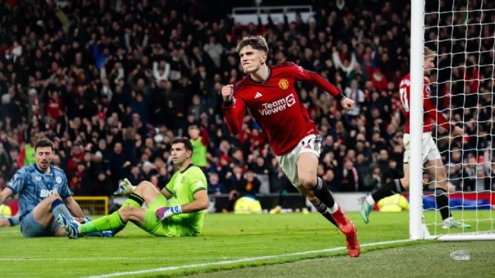 Manchester United remonta al Aston Villa y termina racha negativa de 4 partidos sin ganar