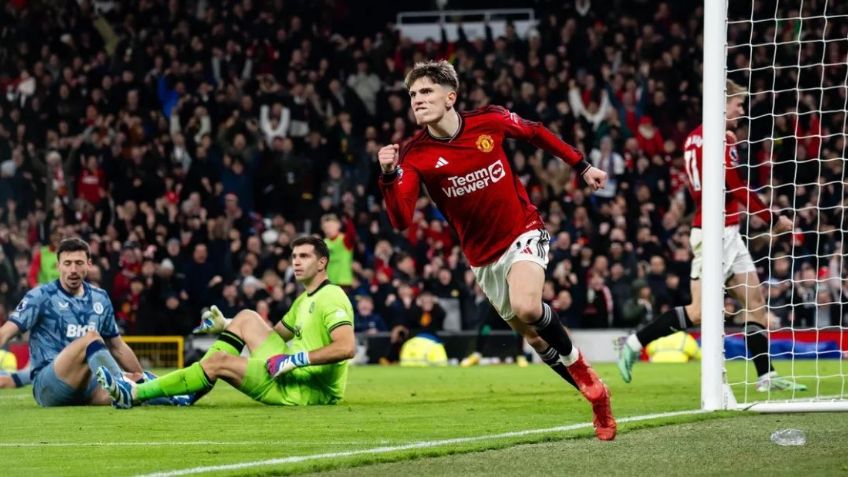 Manchester United remonta al Aston Villa y termina racha negativa de 4 partidos sin ganar